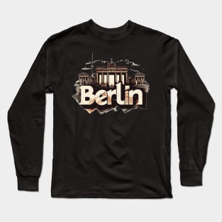 Berlin Travel Vintage Long Sleeve T-Shirt